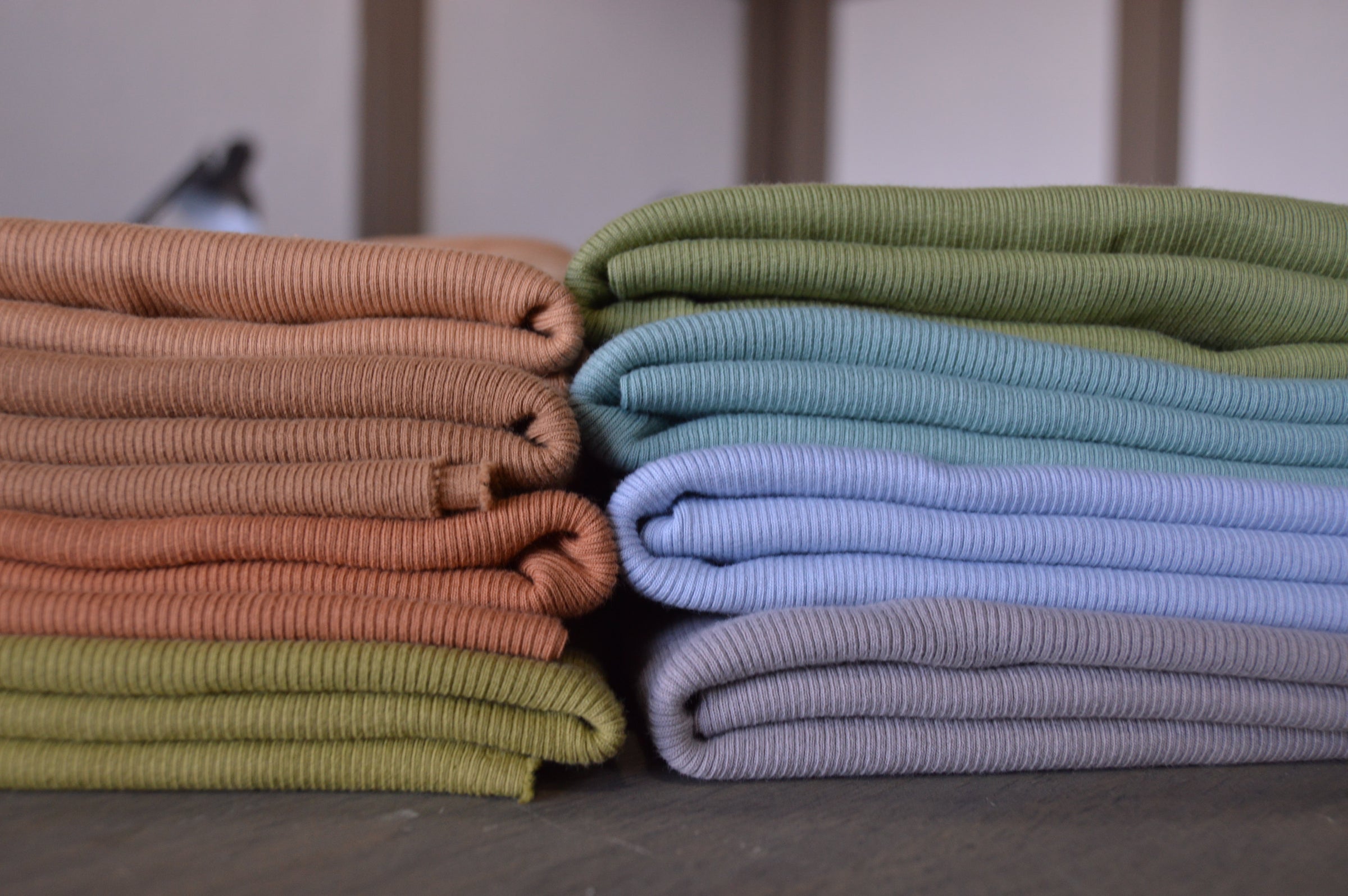 Organic Ribbing Pattern Organic Cotton Rib | Salt Lake Sewciety