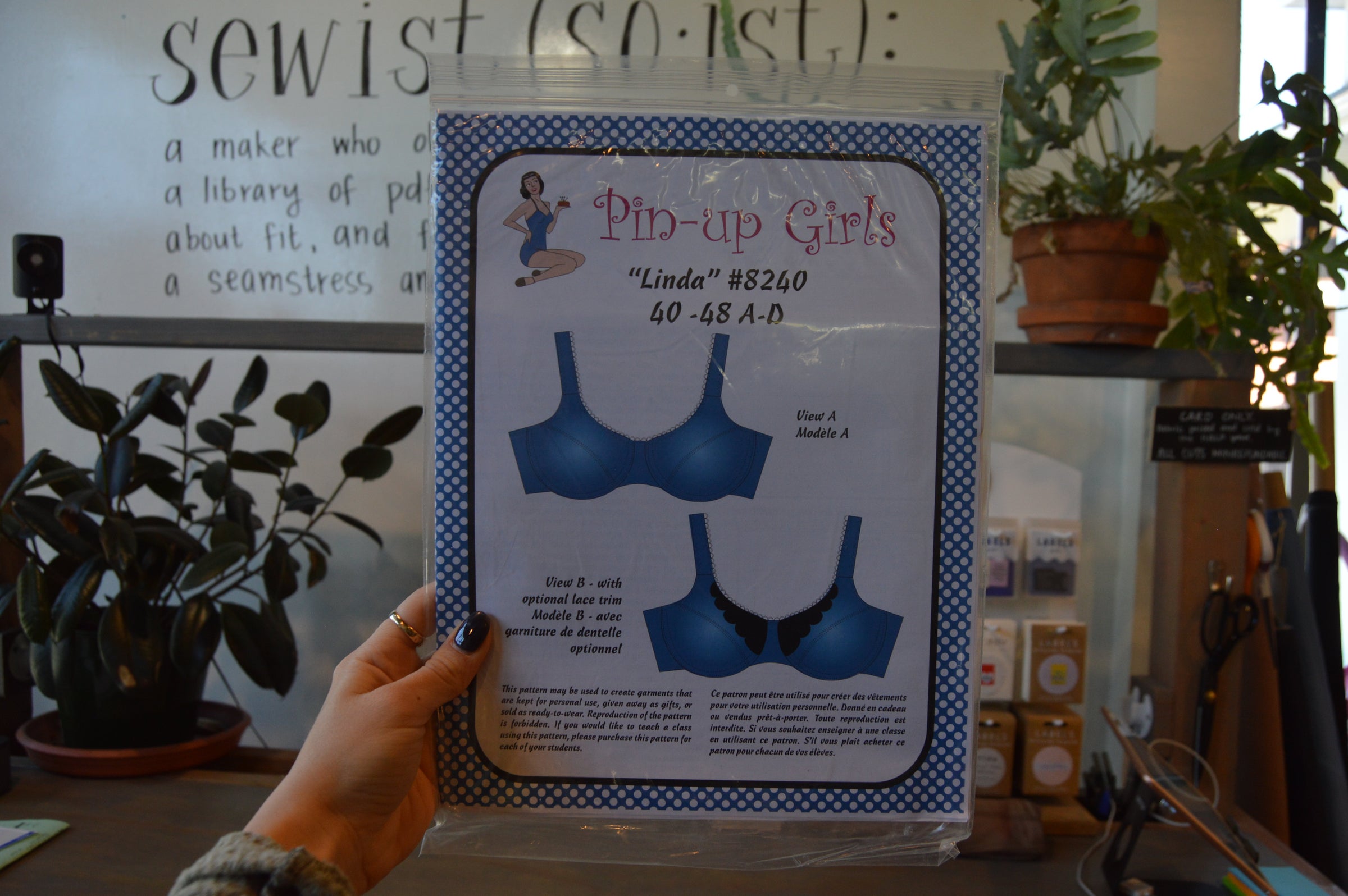 Pin-Up Girls Pattern | Linda Bra | Salt Lake Sewciety