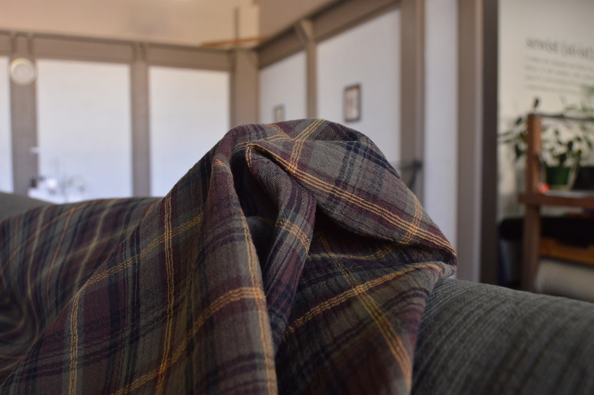 Sawtooth Double Gauze | Lichen Plaid | Salt Lake Sewciety