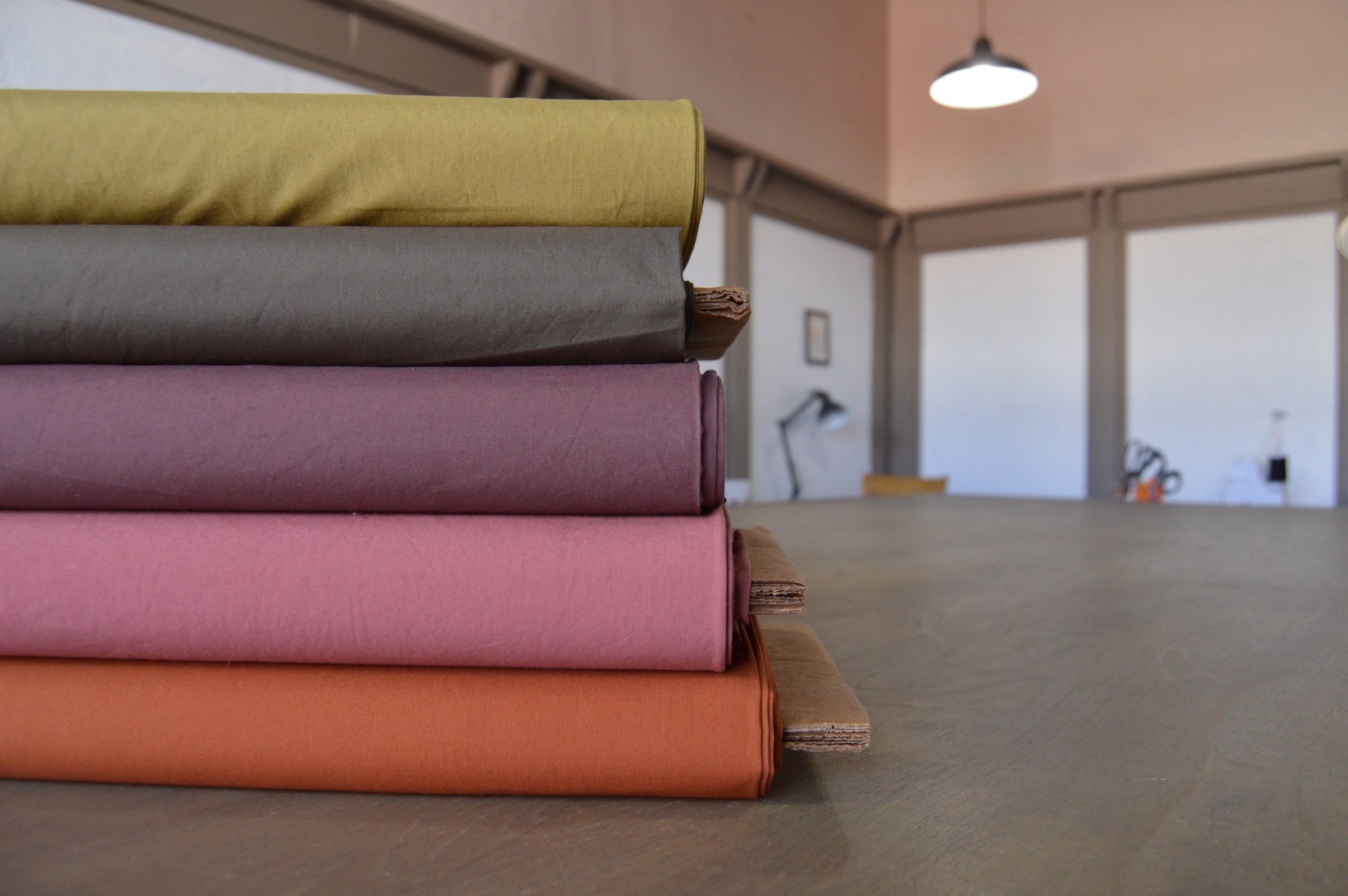 cotton poplin dress fabric Sandwashed Cotton Poplin