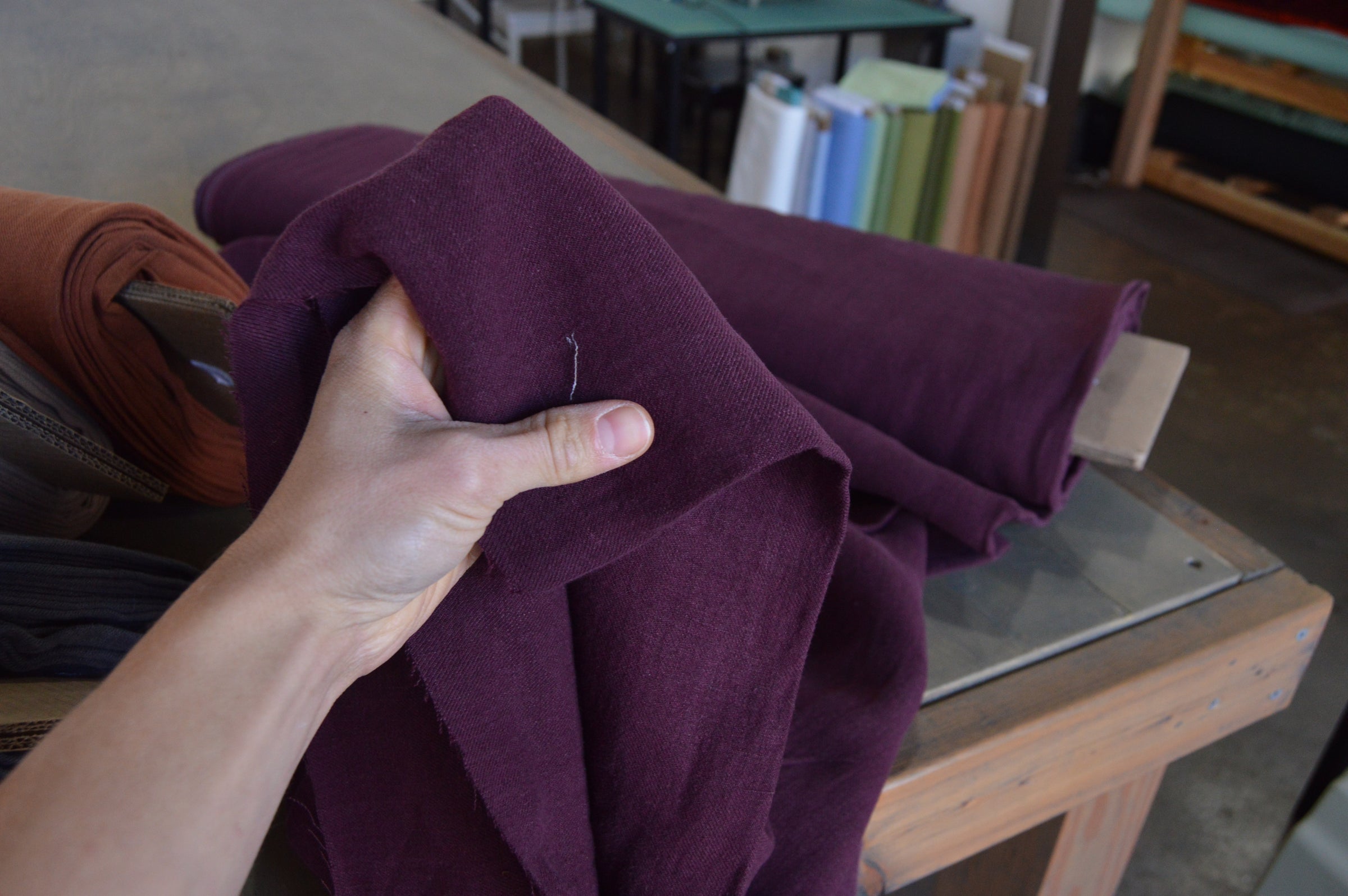 トップス LINEN/PAPER/WOOLWASHEDTWILLWPOCKETSHIRTS Amazon.com: 100% Linen Fabric, High Twisted Yarn 21s, Light