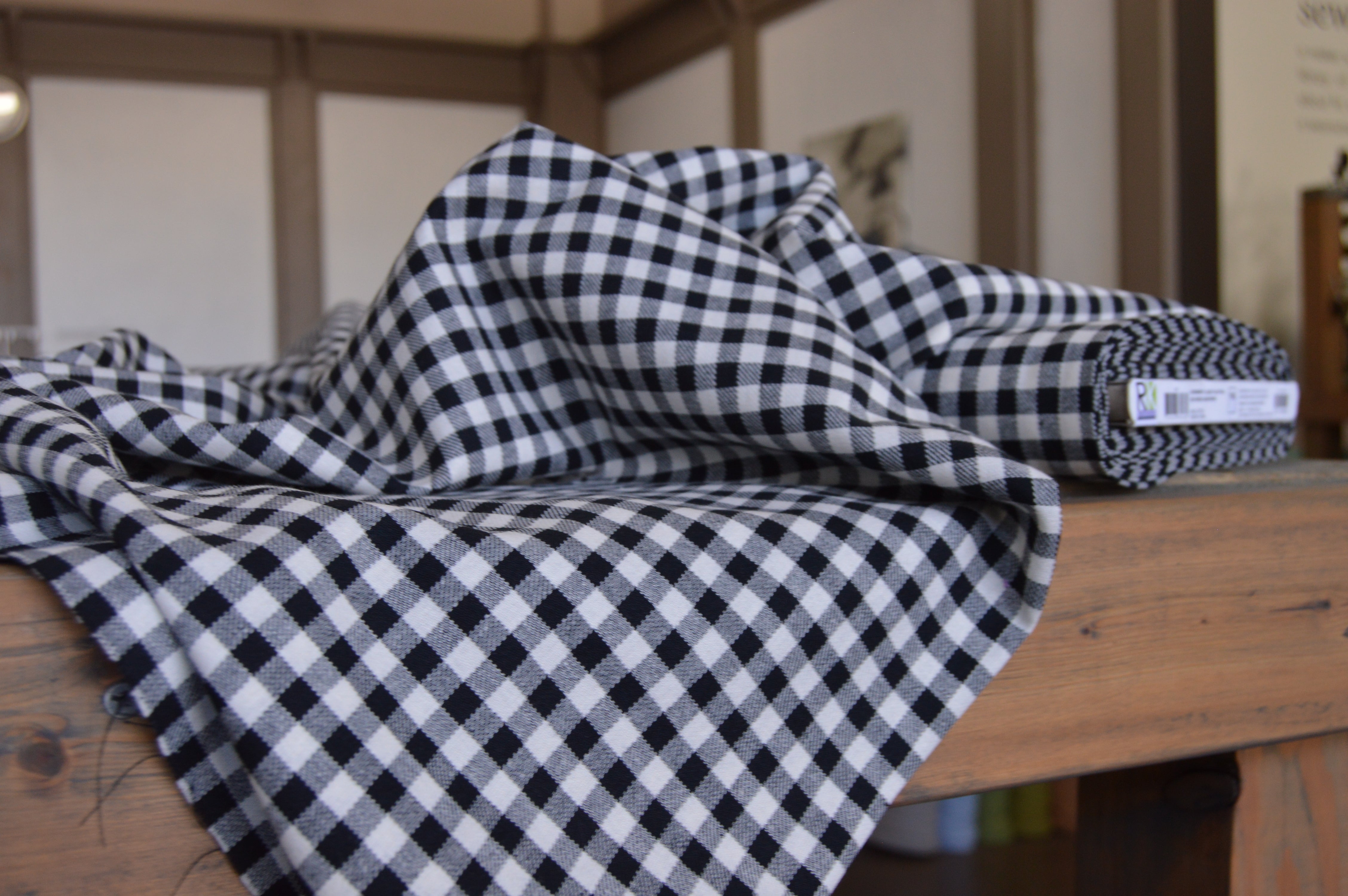 「りょう」TSTS / 2 GINGHAM LINING DEN Gingham Cotton Twill | Salt Lake Sewciety