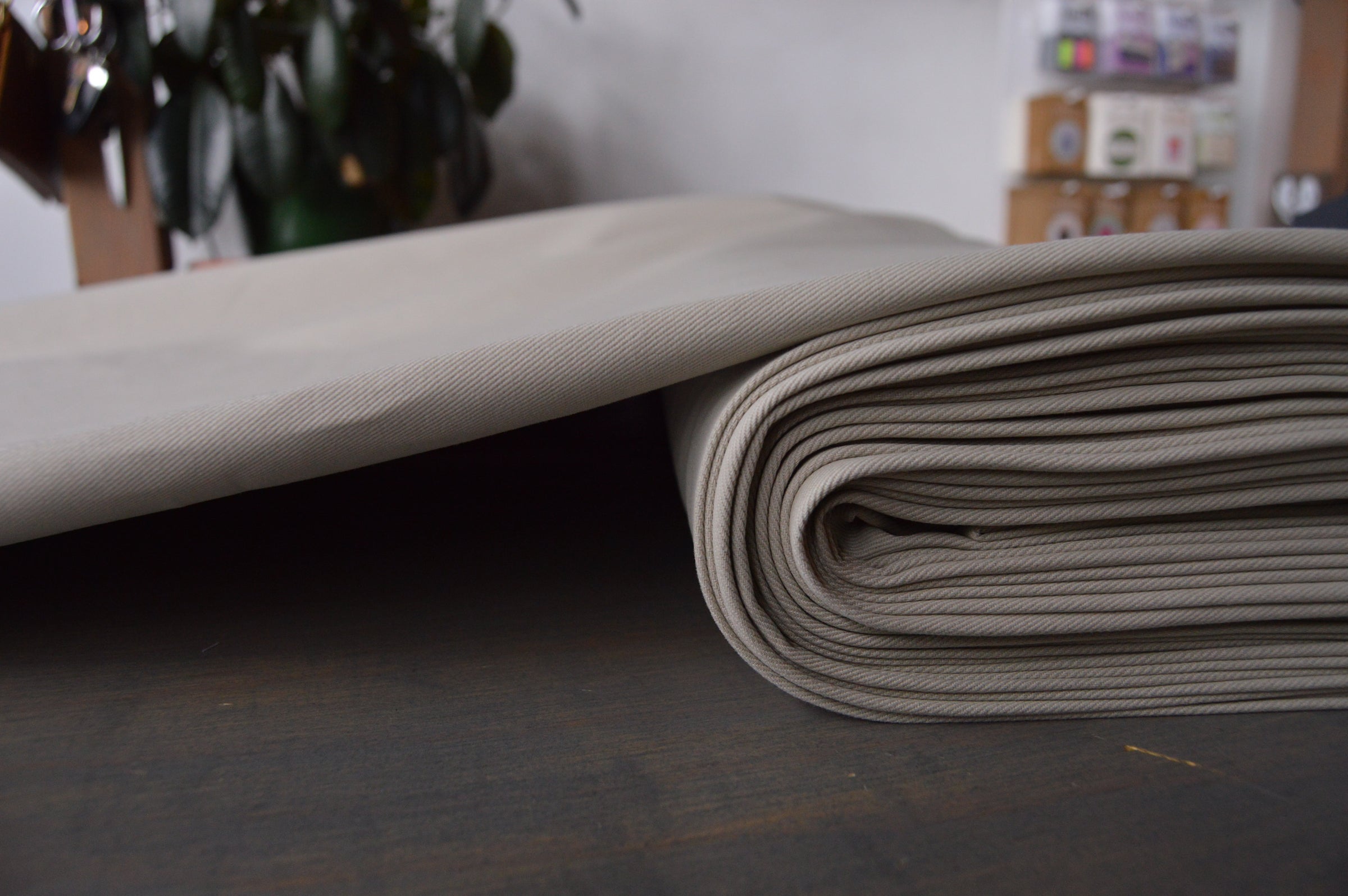 Wool Coating, Dove Grey Brushed Twill Stretch – Britex Fabrics