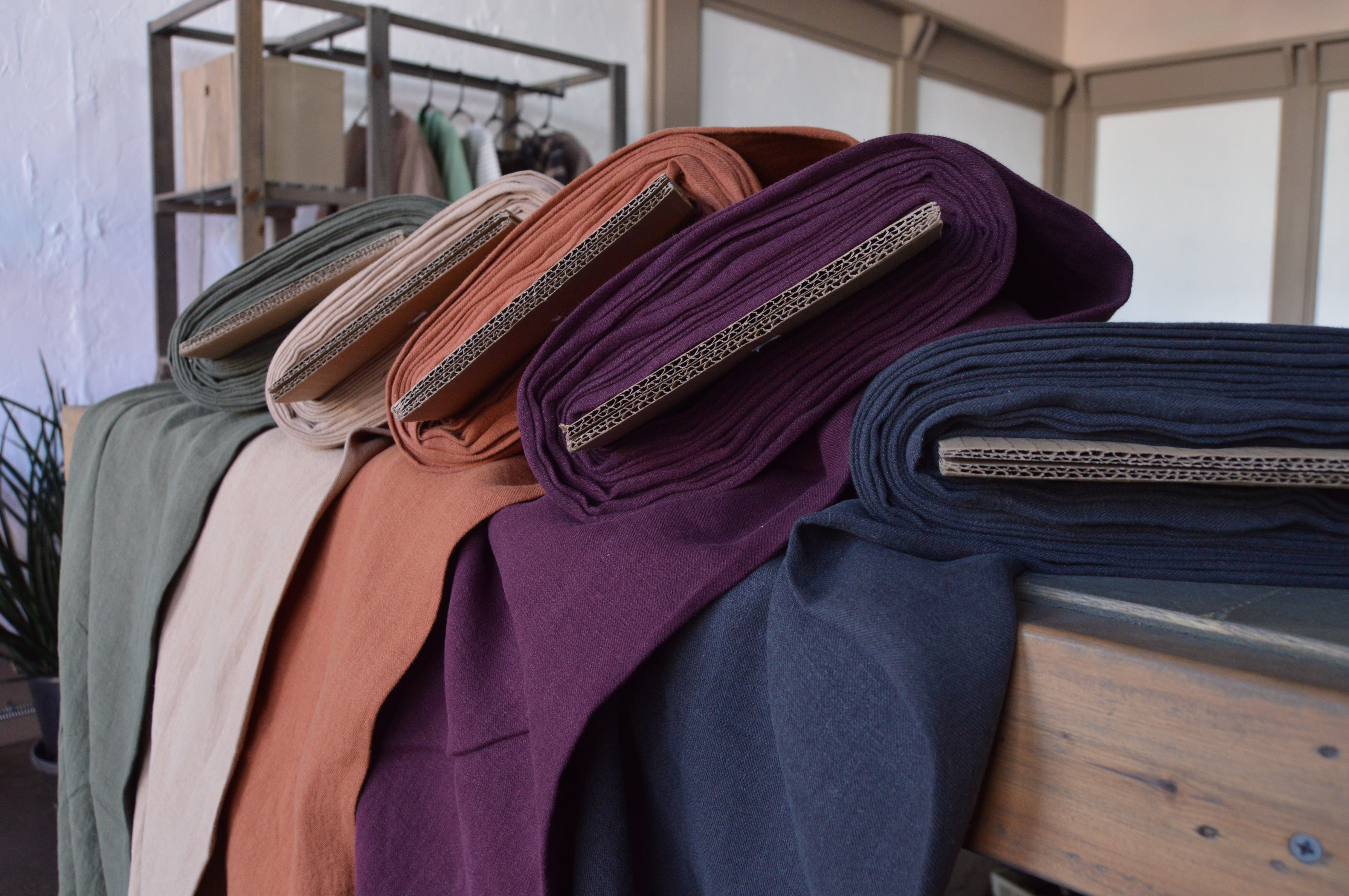 トップス LINEN/PAPER/WOOLWASHEDTWILLWPOCKETSHIRTS Linen Twill | Salt Lake Sewciety