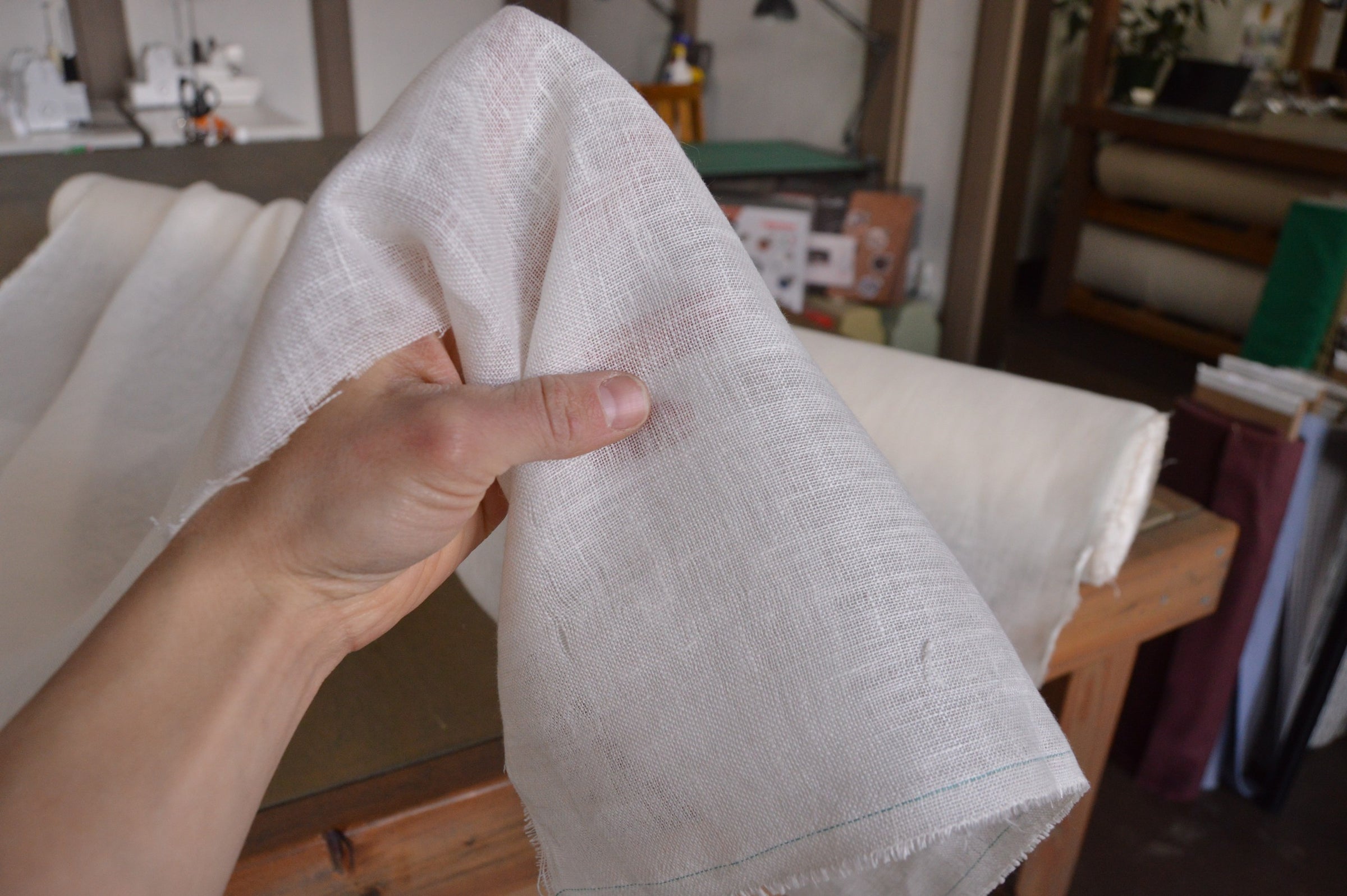 haryun 　Argue LINEN VOILE GAUZE PO Linen Gauze | Salt Lake Sewciety