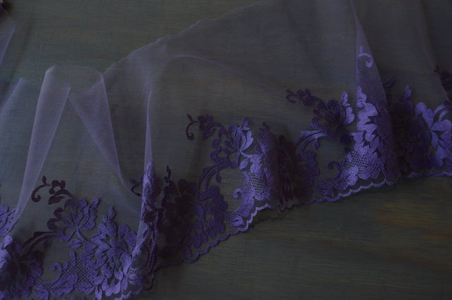 Embroidered Tulle Lace