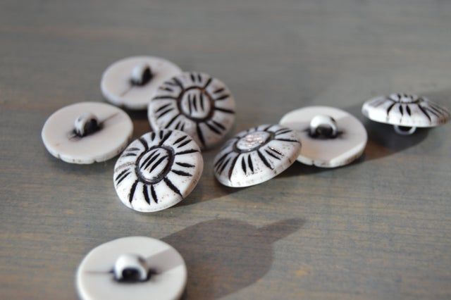 Navajo Silver Buttons